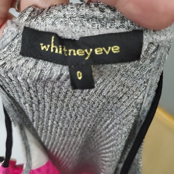 Whitney Eve Color Block Halter Textured - Picture 5 of 6